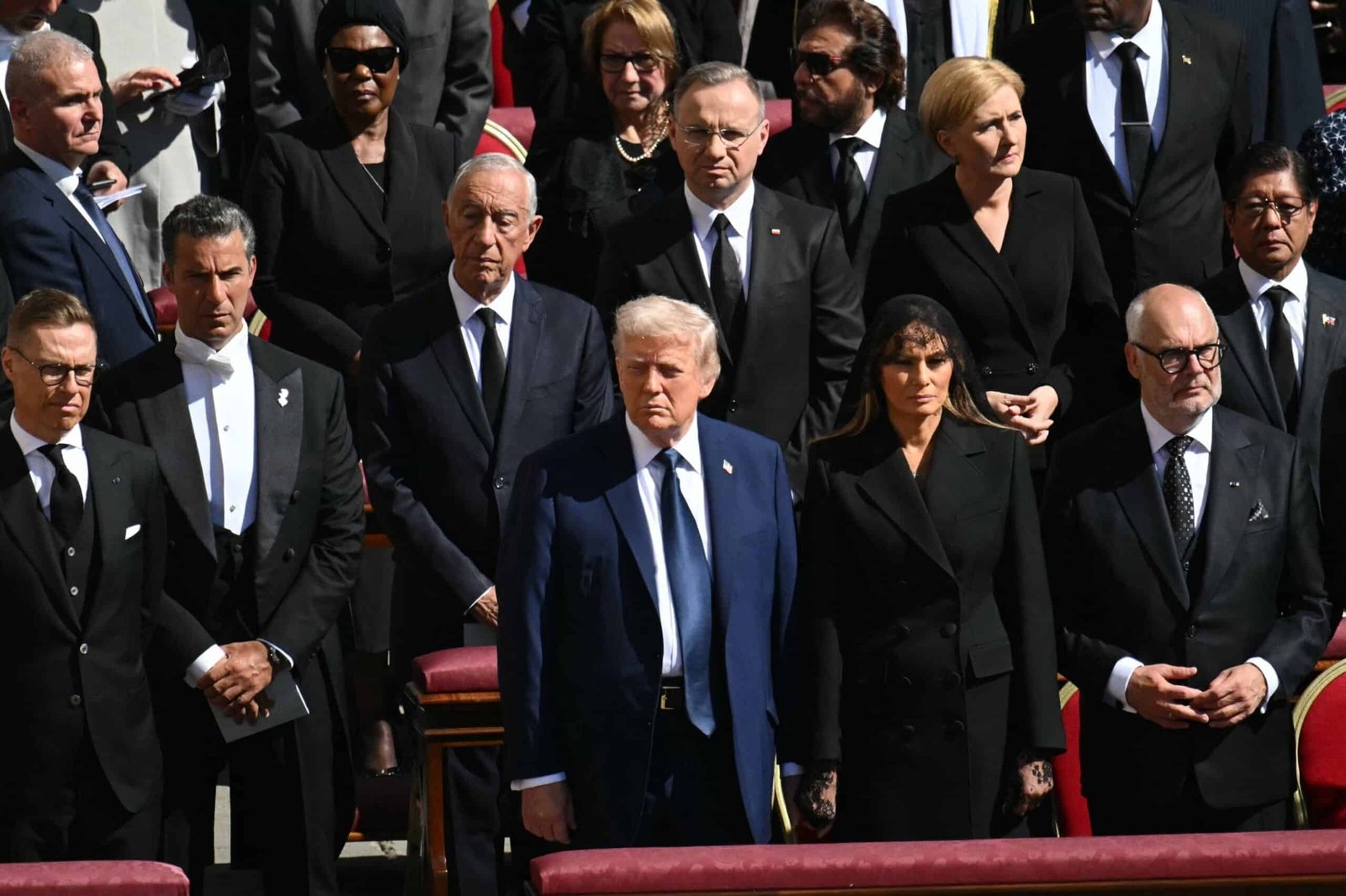 Trump, Zelenskky gather privately before Pope's funeral
