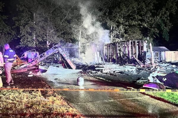 Mass explosion levels at New Jersey house, Rocks Neighborhood