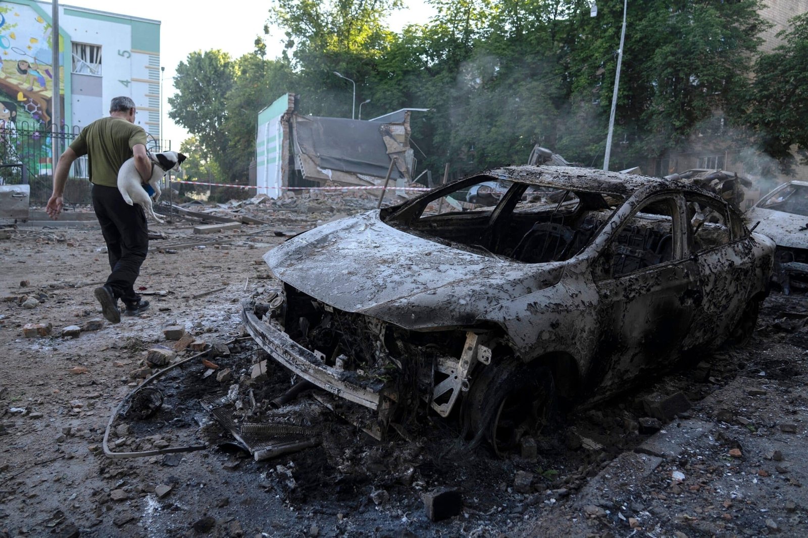 Russia hits Kyiv with a massive, bigger air attack of the war so far